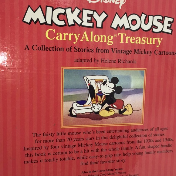 Disney Mickey Mouse Carry Along Treasury Cartoons - Picture 9 of 13
